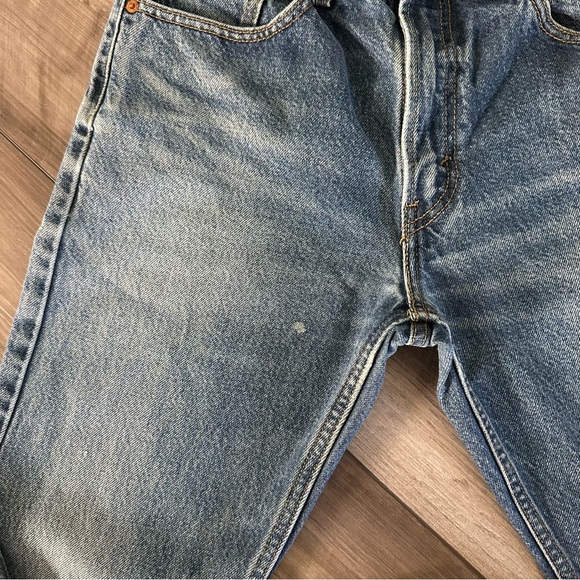 Vintage Levi’s 505 regular fit. dark blue extra long - Picture 5 of 6